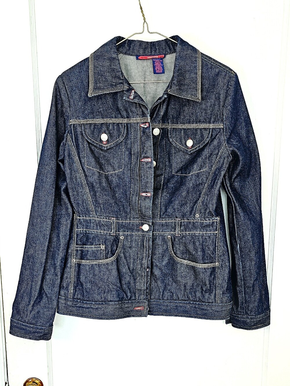 BCBG Dark Blue Denim Jacket